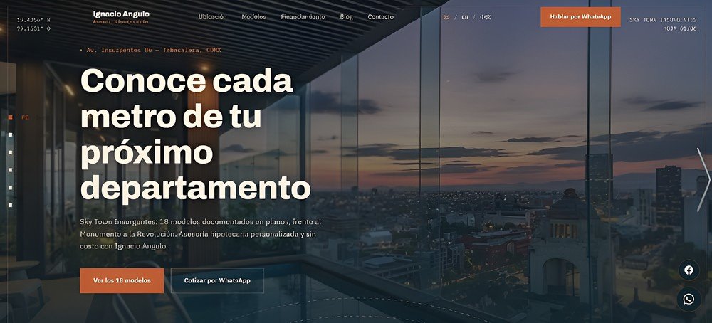 Sitio de Asesor Hipotecario IA